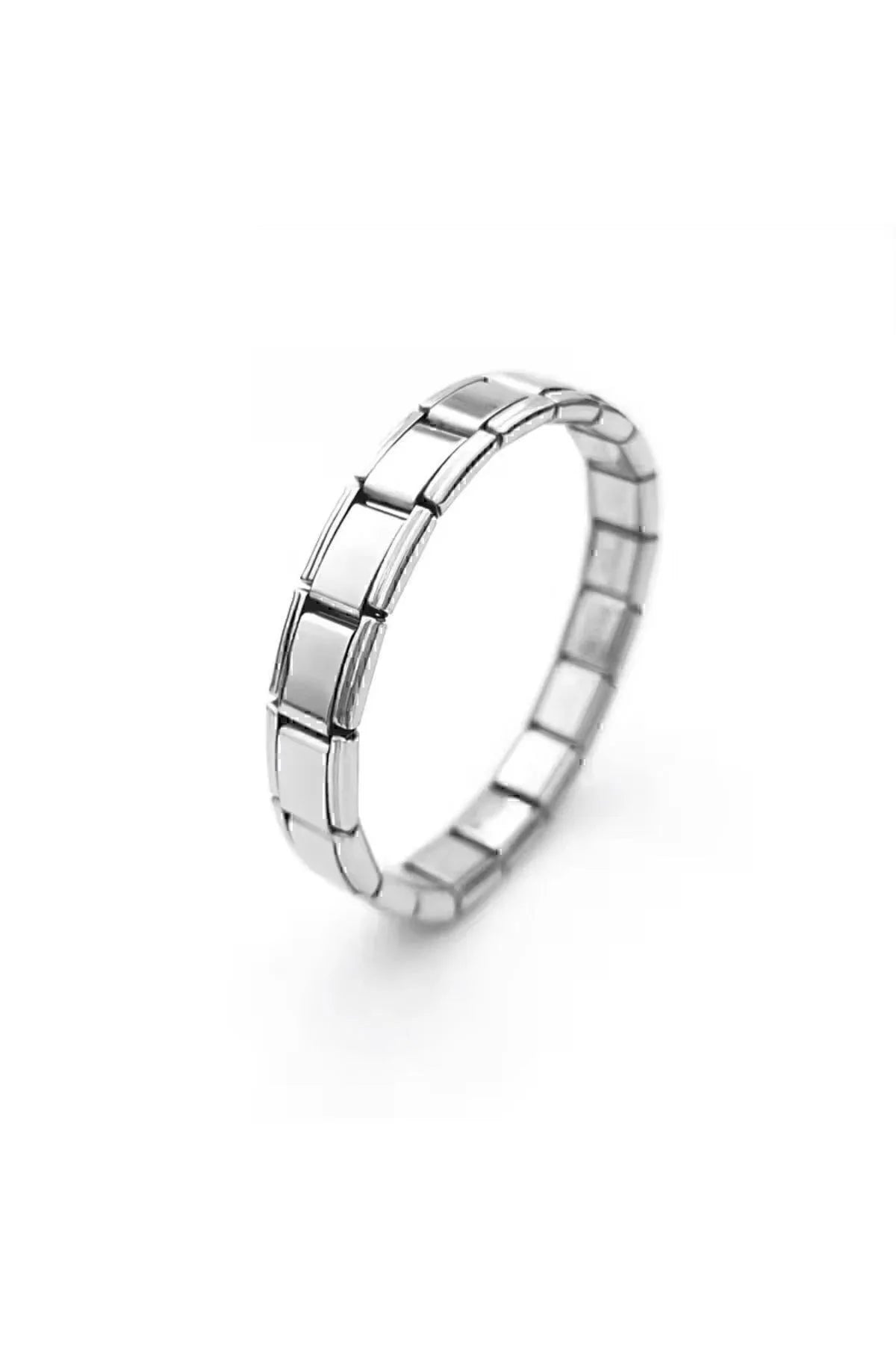 Unisex Nomi İtalyan Charm Bileklik