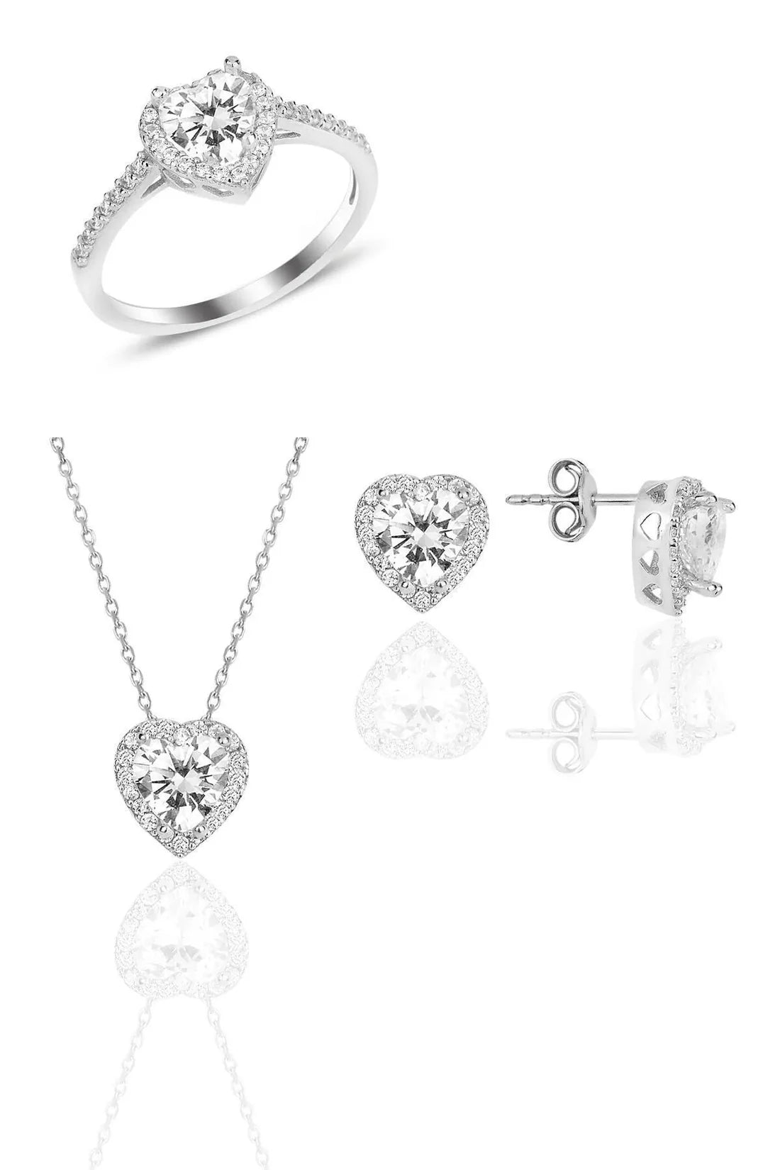 Pandora Kalp Set Beyaz Işıltı