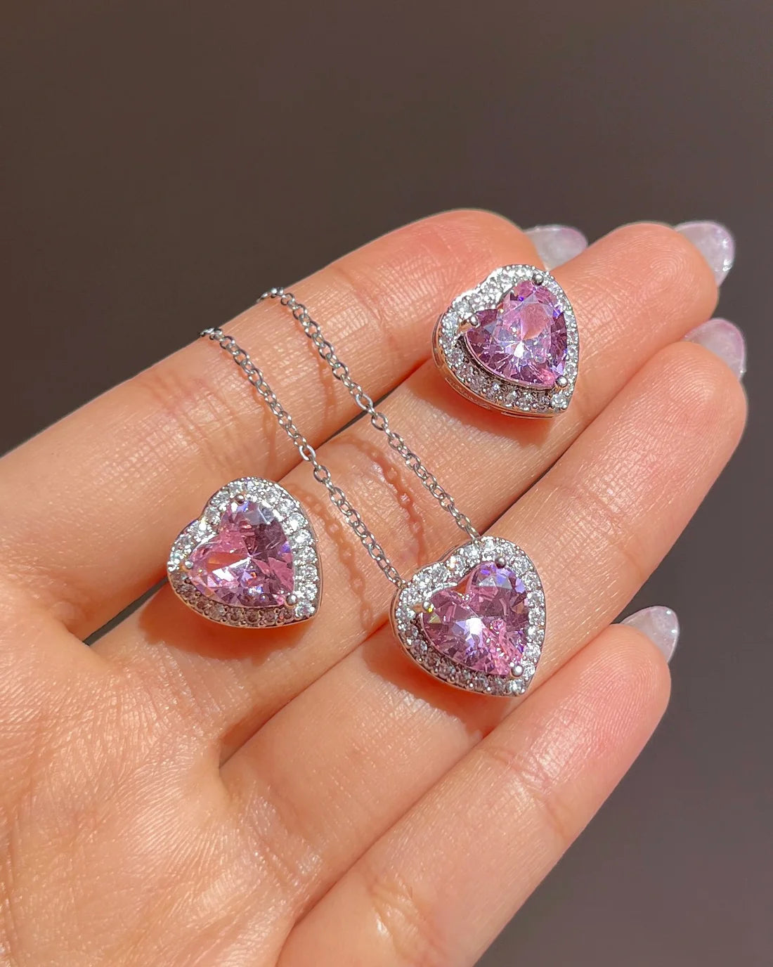 Sonsuz Aşk Pandora Seti Pembe Işıltı