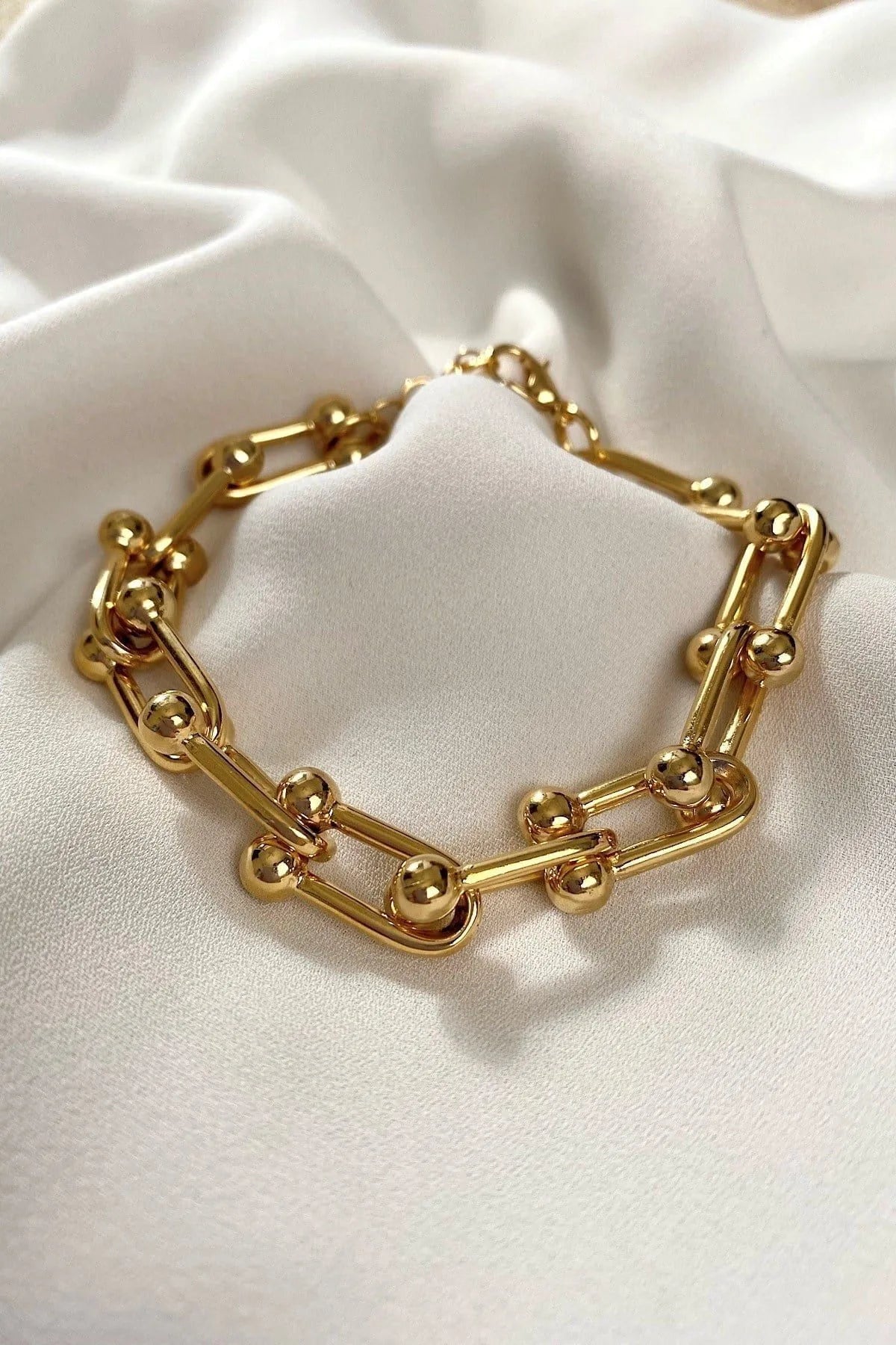 Blanca Tifany Gold Zincir Bileklik